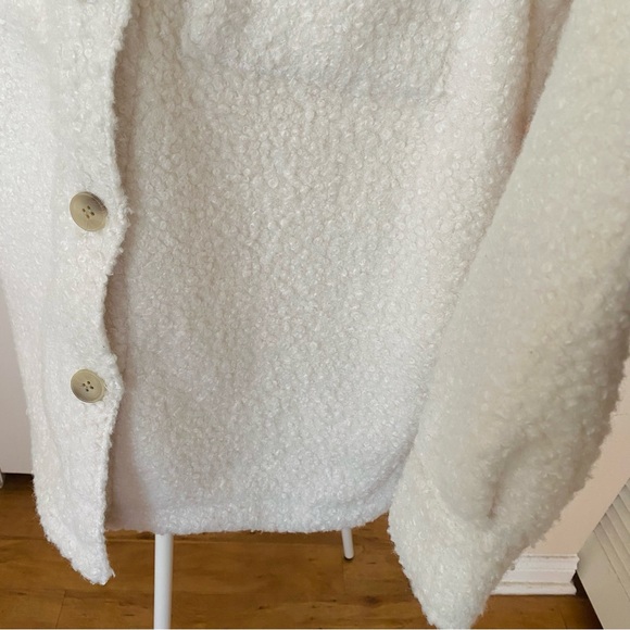 Sherpa Button Down Shacket - Picture 9 of 12